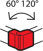 Угол внешний изменяемый для кабель-канала Legrand Metra 160x50мм белый  картинка